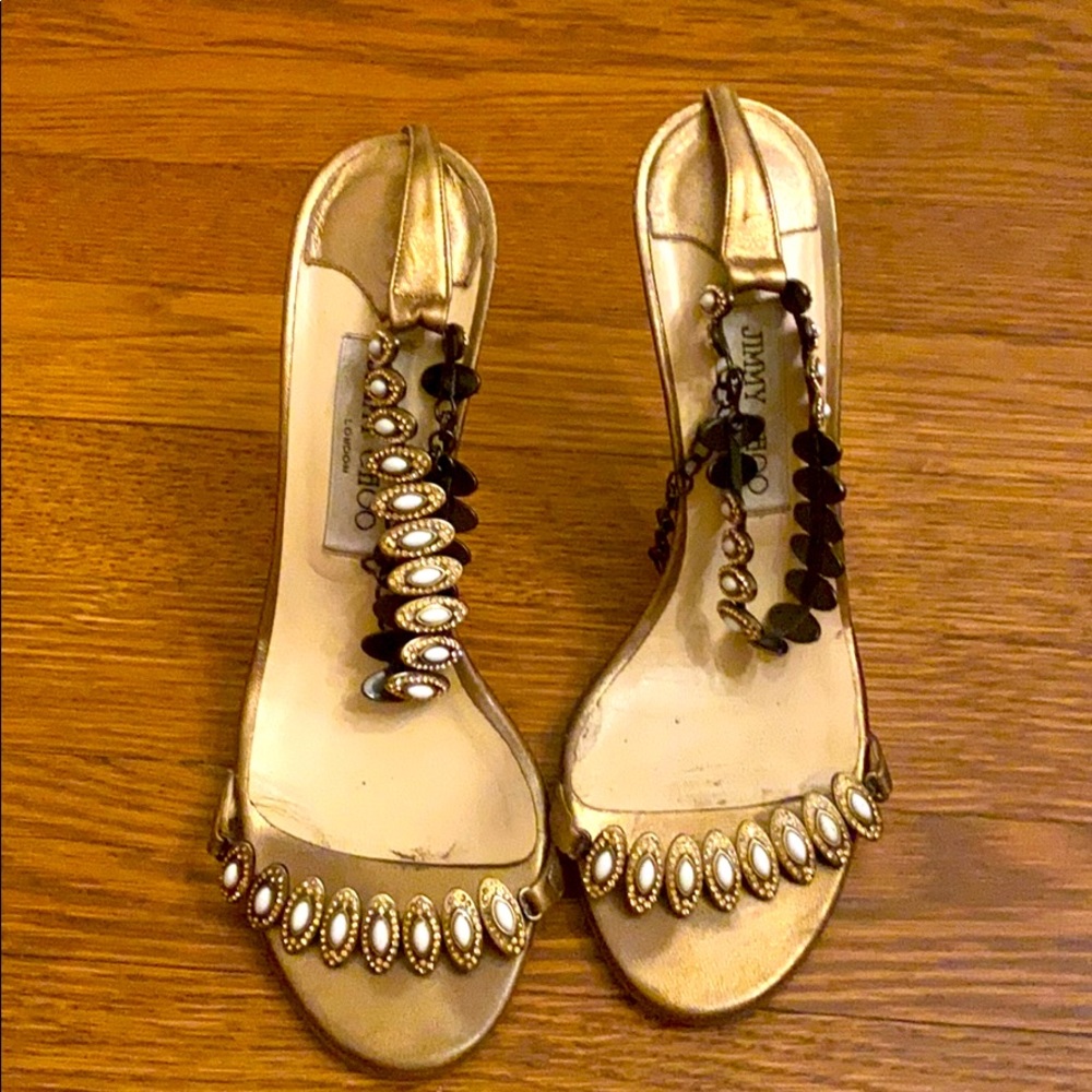 Jimmy Choo embellished heels
